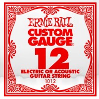Купить струны Ernie Ball Single Plain Steel 12  по цене от 52 грн.