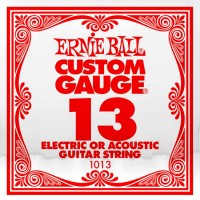 Купити струни Ernie Ball Single Plain Steel 13  за ціною від 52 грн.