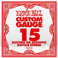 Купить струни Ernie Ball Single Plain Steel 15: цена от 52 грн.