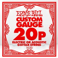 Купить струни Ernie Ball Single Plain Steel 20: цена от 58 грн.
