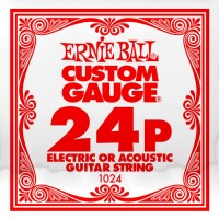 Купить струны Ernie Ball Single Plain Steel 24  по цене от 58 грн.