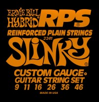 Купити струни Ernie Ball Slinky RPS Nickel Wound 9-46  за ціною від 349 грн.