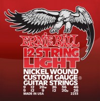 Купить струни Ernie Ball Nickel Wound 12-String 9-46: цена от 741 грн.