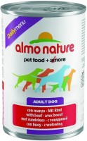 Купити корм для собак Almo Nature Daily Menu Adult Canned Beef 0.4 kg  за ціною від 83 грн.