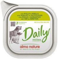 Купити корм для собак Almo Nature Daily Menu Adult Chicken/Peas 300 g  за ціною від 61 грн.