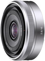 Купить об'єктив Sony 16mm f/2.8 E: цена от 17000 грн.