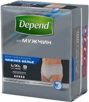 Купити підгузки Depend Pants Man L/XL за ціною від 185 грн.