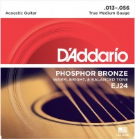 Купити струни DAddario Phosphor Bronze True Medium 13-56  за ціною від 420 грн.