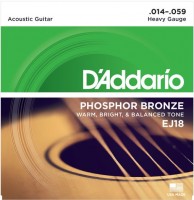 Купить струны DAddario Phosphor Bronze 14-59  по цене от 420 грн.