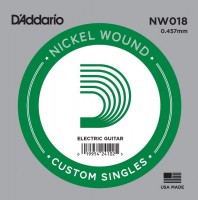 Купить струни DAddario Single XL Nickel Wound 18: цена от 88 грн.