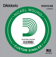 Купить струни DAddario Single XL Nickel Wound 48: цена от 116 грн.
