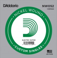 Купить струни DAddario Single XL Nickel Wound 52: цена от 142 грн.