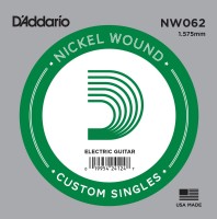 Купить струни DAddario Single XL Nickel Wound 62: цена от 168 грн.