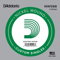 Купить струны DAddario Single XL Nickel Wound 68  по цене от 204 грн.