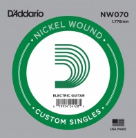 Купить струни DAddario Single XL Nickel Wound 70: цена от 204 грн.