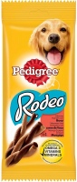 Купити корм для собак Pedigree Rodeo Beef 70 g  за ціною від 42 грн.