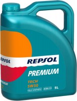 Купить моторное масло Repsol Premium Tech 5W-30 5L  по цене от 1769 грн.