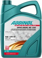 Купить моторное масло Addinol Drive Diesel MD1040 10W-40 5L  по цене от 1340 грн.