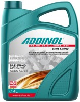 Купить моторное масло Addinol Eco Light 5W-40 4L  по цене от 1401 грн.