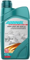 Купить моторное масло Addinol Giga Light MV0530 LL 5W-30 1L  по цене от 446 грн.