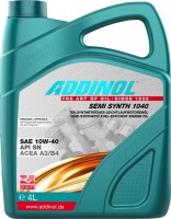 Купить моторное масло Addinol Semi Synth 1040 10W-40 4L  по цене от 1058 грн.