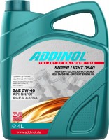 Купити моторне мастило Addinol Super Light 0540 5W-40 4L  за ціною від 2170 грн.