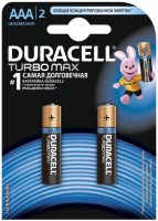 Купить акумулятор / батарейка Duracell 2xAAA Turbo Max MX2400: цена от 90 грн.