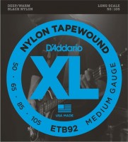 Купить струны DAddario XL Nylon Tapewound Bass 50-105  по цене от 2580 грн.