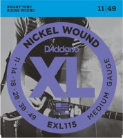 Купить струни DAddario XL Nickel Wound 11-49: цена от 329 грн.