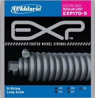 Купить струны DAddario EXP Coated Nickel Wound Bass 45-130  по цене от 1499 грн.