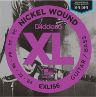 Купить струны DAddario XL Nickel Wound Bass 6-String 24-84  по цене от 860 грн.