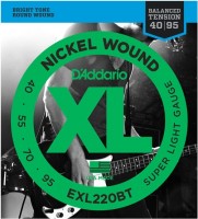 Купить струни DAddario XL Nickel Wound Bass Balanced 40-95: цена от 1090 грн.