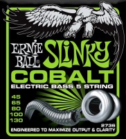 Купить струни Ernie Ball Slinky Cobalt Bass 5-String 45-130: цена от 2276 грн.