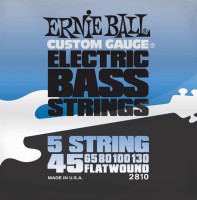 Купити струни Ernie Ball Flatwound 5-String Bass 45-130  за ціною від 3024 грн.