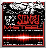 Купити струни Ernie Ball Slinky M-Steel 10-52  за ціною від 795 грн.