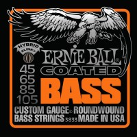 Купити струни Ernie Ball Slinky M-Steel Bass 45-105  за ціною від 2099 грн.