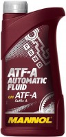 Купить трансмиссионное масло Mannol ATF-A Automatic Fluid 1L  по цене от 144 грн.