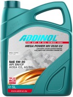 Купить моторное масло Addinol Mega Power MV 0538 C2 5W-30 5L  по цене от 1854 грн.