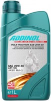 Купить моторное масло Addinol Pole Position 20W-50 1L  по цене от 509 грн.