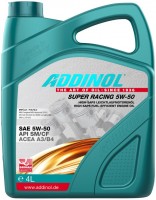 Купити моторне мастило Addinol Super Racing 5W-50 4L  за ціною від 1558 грн.