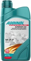 Купити моторне мастило Addinol Superior 040 0W-40 1L  за ціною від 524 грн.