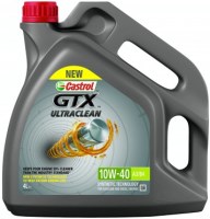 Купить моторное масло Castrol GTX Ultraclean 10W-40 A3/B4 4L  по цене от 828 грн.