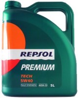 Купить моторное масло Repsol Premium Tech 5W-40 5L  по цене от 1180 грн.