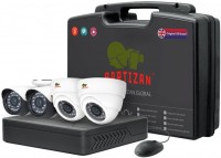 Купити комплект відеоспостереження Partizan Mixed Kit 1MP 4xAHD  за ціною від 3722 грн.