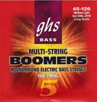 Купить струны GHS Bass Boomers 5-String 45-126  по цене от 1492 грн.