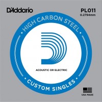 Купить струни DAddario Single Plain Steel 011: цена от 48 грн.