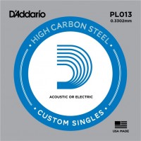 Купить струни DAddario Single Plain Steel 013: цена от 48 грн.