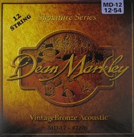 Купить струны Dean Markley Vintage Bronze Acoustic 12-String MED  по цене от 273 грн.
