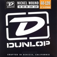 Купити струни Dunlop Nickel Wound 5-String Bass Light 40-120  за ціною від 1825 грн.