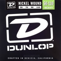 Купити струни Dunlop Nickel Wound Bass Heavy 50-110  за ціною від 1351 грн.